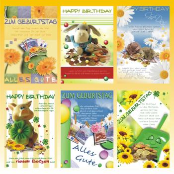 Geburtstagskarten mit tollen Motiven Glückwunschkarten Geburtstag 51-3900