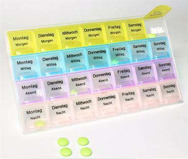 Pillendose Pillenbox Tablettendose Tablettenbox Medikamentendose Medikamentenbox 824