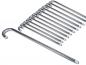 Preview: Bodenanker silber XL 38cm Ø 10mm Heringe Erdnagel Erdanker Erdspieß Bauanker Nagel Zelthering 300