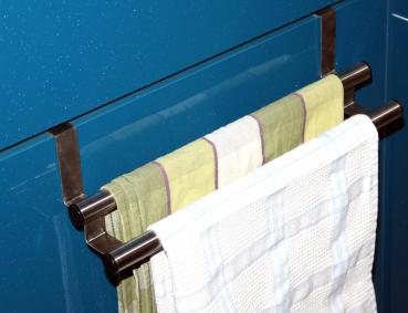 Handtuchhalter doppelt Handtuchständer Geschirrtuchhalter Handtuchstange Handtuch 135