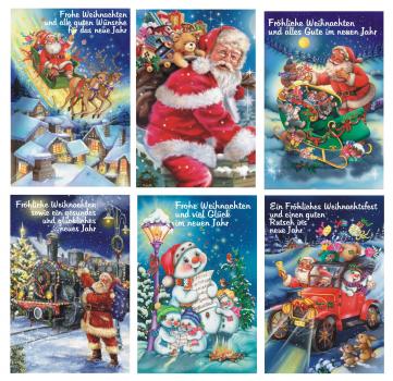 Weihnachtskarten Weihnachtskarte Glückwunschkarten Grußkarten Karten Weihnachtspost 22-0003