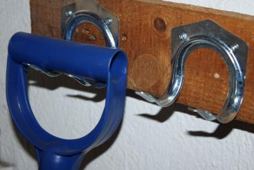 Gerätehalter Besenhalter Wandhalterung Werkzeughalterung Werkzeughalter 317