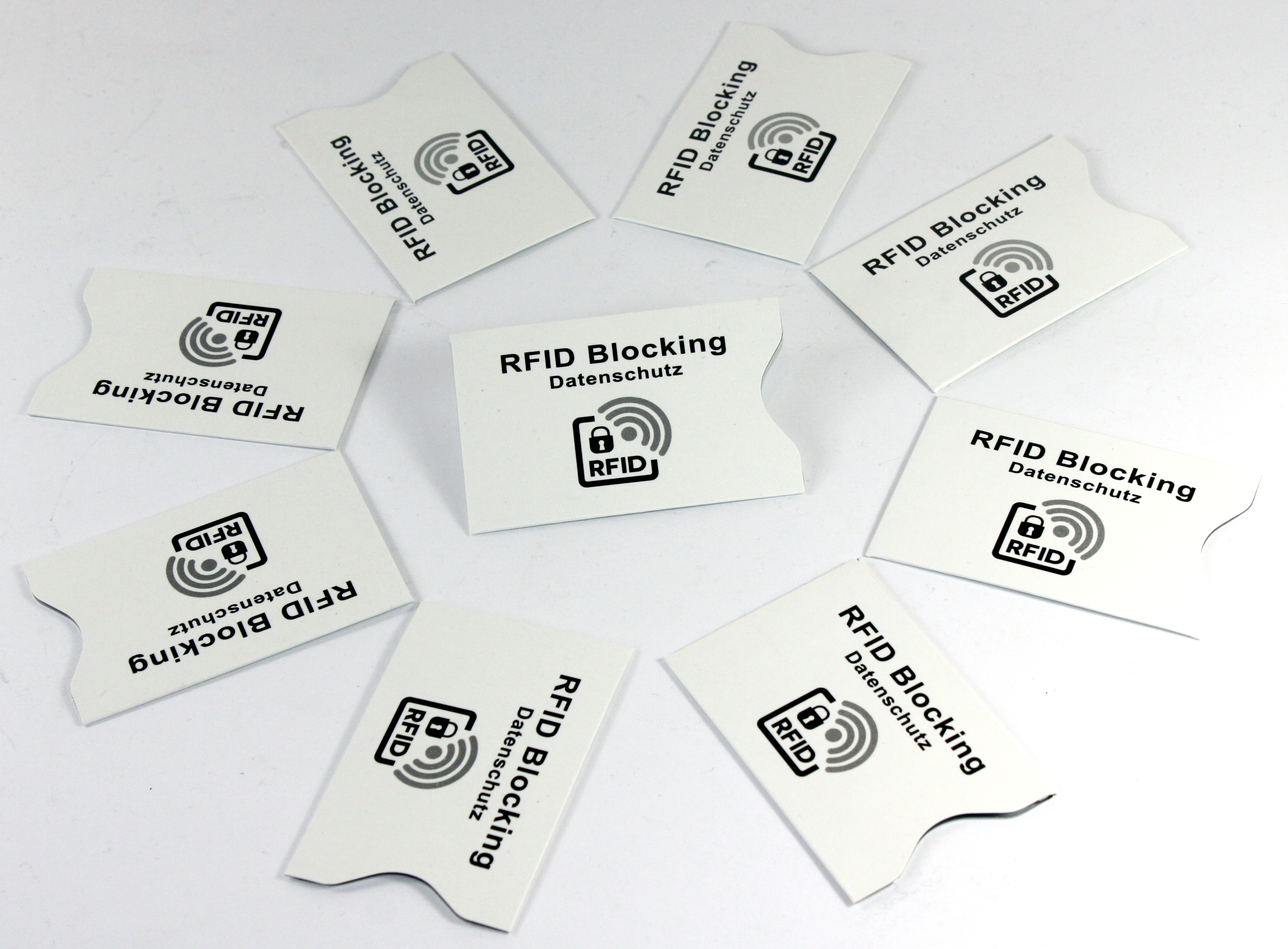 K & B Haushaltswaren - RFID Kartenhülle Schutz Bankkarte Daten