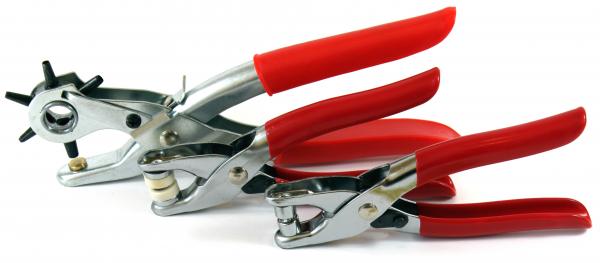 Lochzange Set Zangenset Revolverlochzange Ösenzange Ösen Druckknopfzange 092