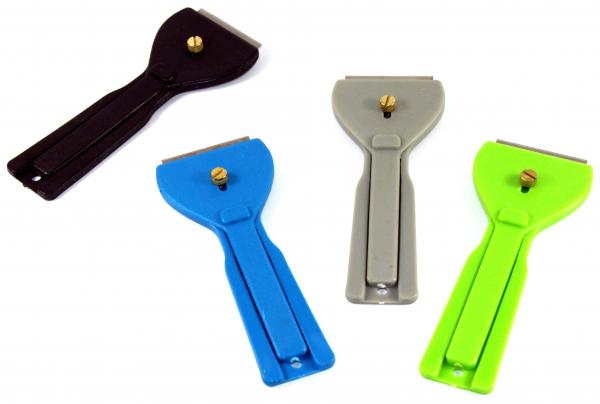 Glasschaber inkl. 5 Ersatzklingen Ceranfeldschaber Schaber Spachtel Keramikschaber Kochfeldschaber 1021