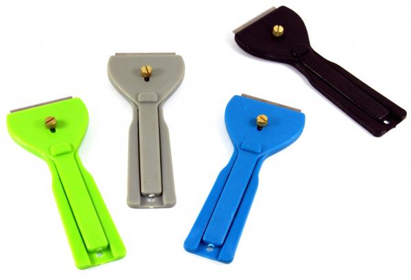Glasschaber inkl. 5 Ersatzklingen Ceranfeldschaber Schaber Spachtel Keramikschaber Kochfeldschaber 1021