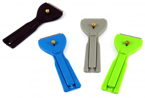 Glasschaber inkl. 5 Ersatzklingen Ceranfeldschaber Schaber Spachtel Keramikschaber Kochfeldschaber 1021