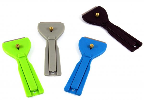 Glasschaber inkl. 5 Ersatzklingen Ceranfeldschaber Schaber Spachtel Keramikschaber Kochfeldschaber 1021
