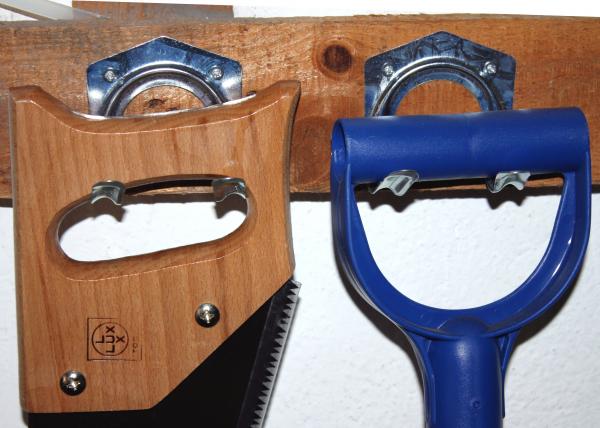 Gerätehalter Besenhalter Wandhalterung Werkzeughalterung Werkzeughalter 317