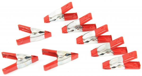 Leimzwinge Klemmen 5cm Klammer klein Metall Einhandzwinge Leimzwingen Federzwinge 441