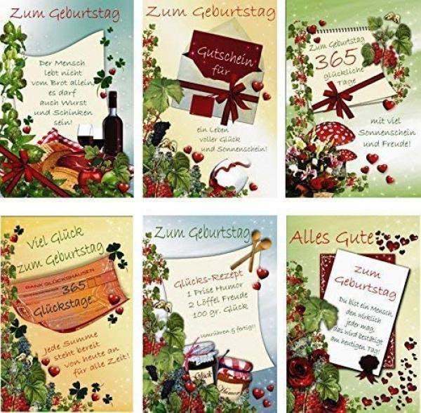 Geburtstagskarten mit tollen Motiven Glückwunschkarten Geburtstag 51-5103