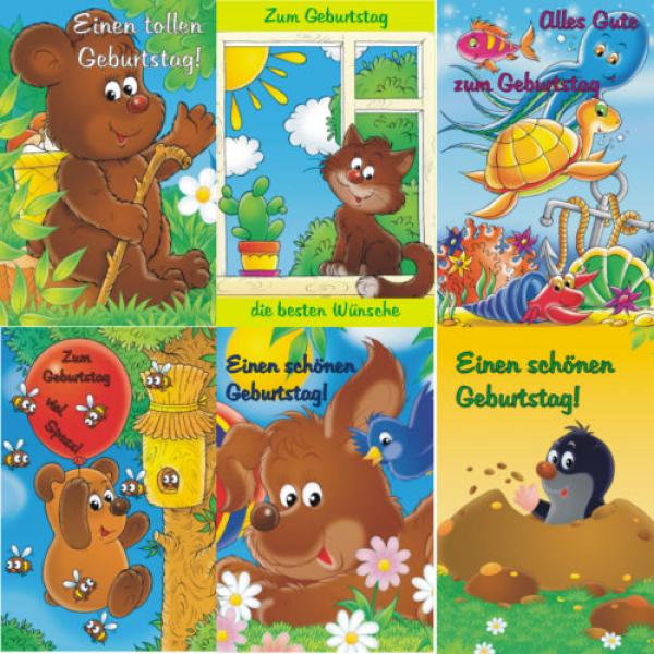 Geburtstagskarten mit tollen Motiven Glückwunschkarten Geburtstag 51-5302