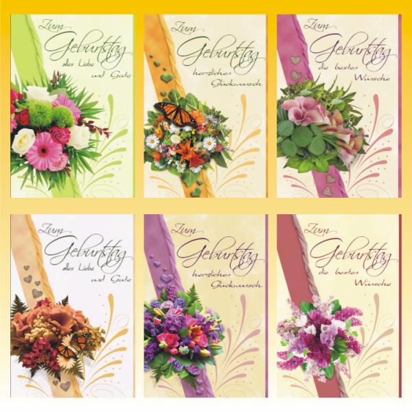 Geburtstagskarten mit tollen Motiven Glückwunschkarten Geburtstag 51-7981