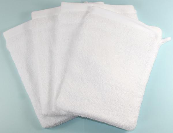 Waschhandschuh 8 Stück Waschhandschuhe Waschlappen Seiftuch Seiflappen Lappen 415